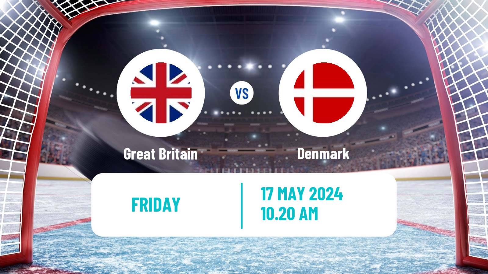 Hockey IIHF World Championship Great Britain - Denmark