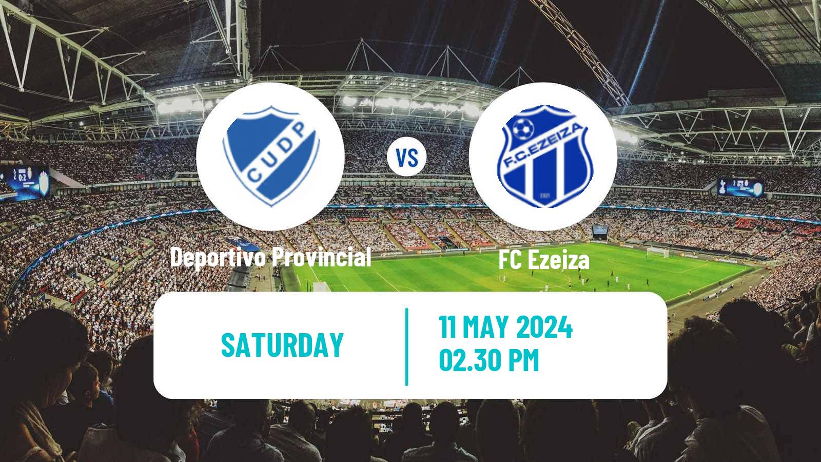 Soccer Argentinian Torneo Promocional Amateur Deportivo Provincial - Ezeiza
