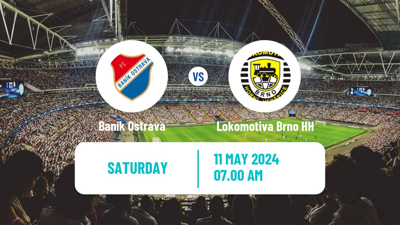 Soccer Czech 1 Liga Women Baník Ostrava - Lokomotiva Brno HH