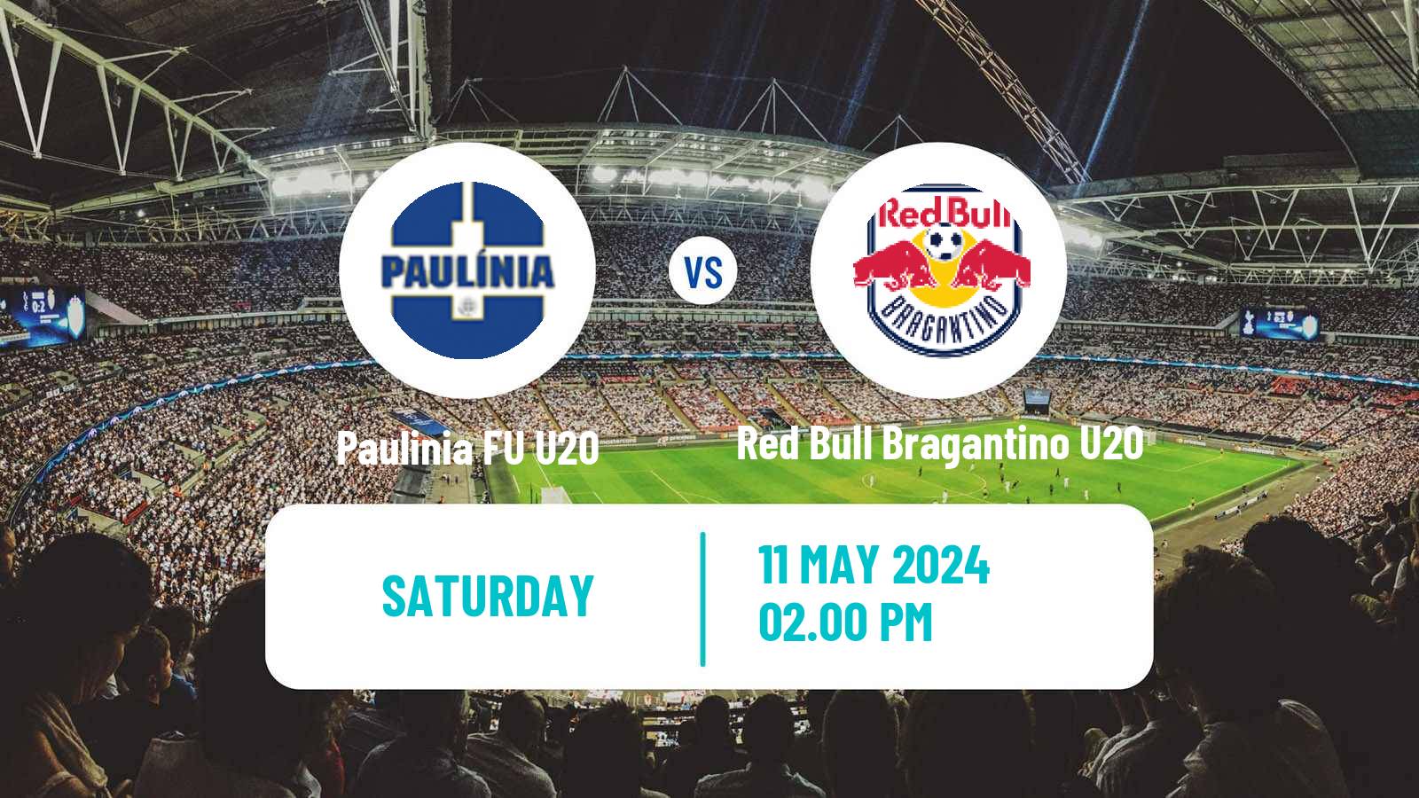 Soccer Brazilian Paulista U20 Paulinia FU U20 - Red Bull Bragantino U20