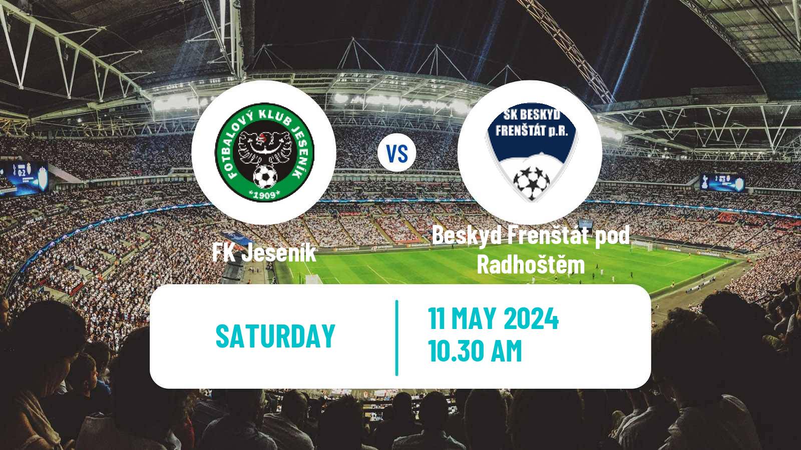 Soccer Czech Division F Jeseník - Beskyd Frenštát pod Radhoštěm