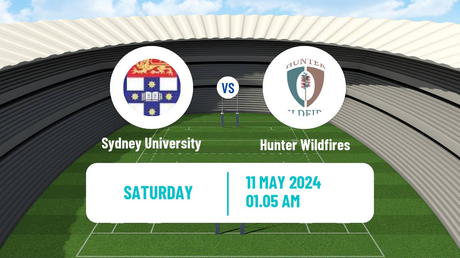 Rugby union Australian Shute Shield Sydney University - Hunter Wildfires