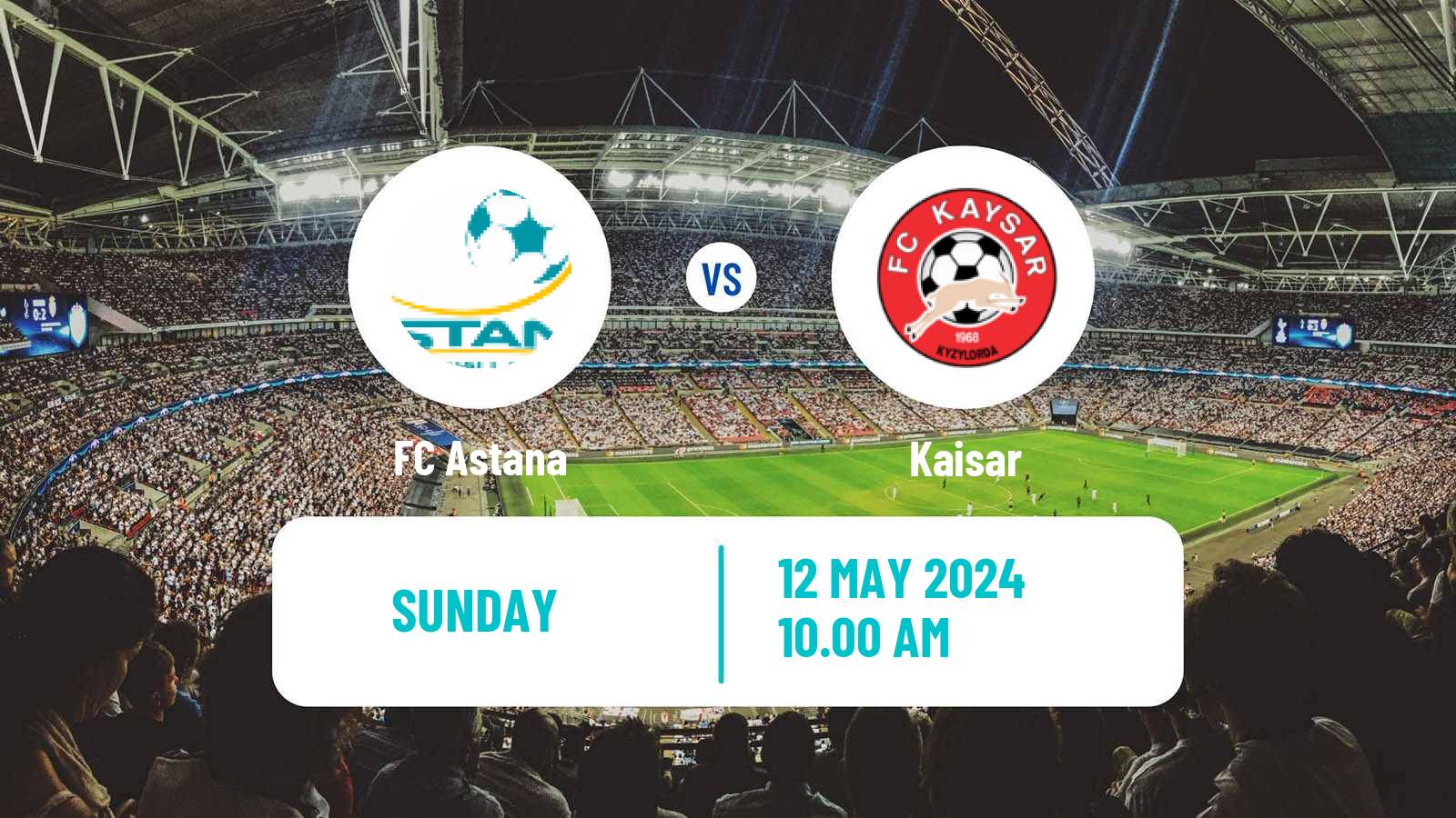 Soccer Kazakh Premier League Astana - Kaisar