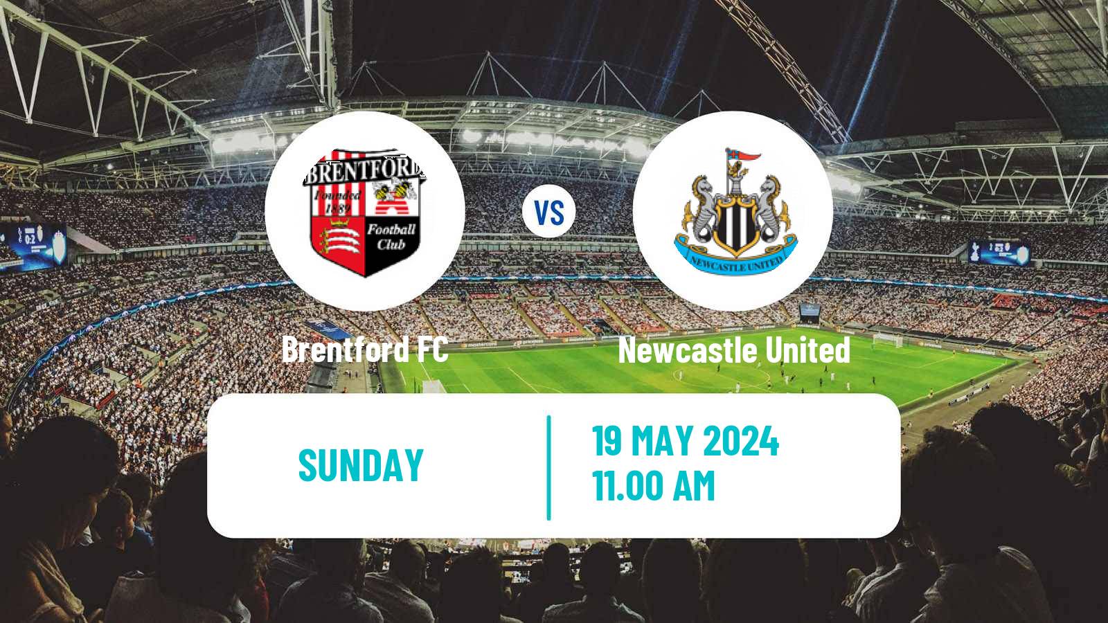 Soccer English Premier League Brentford - Newcastle United