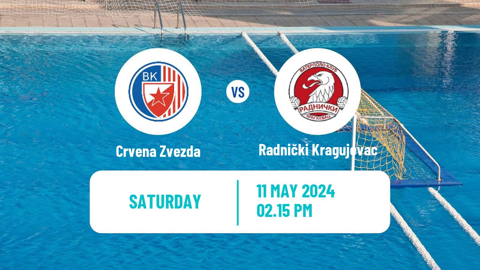 Water polo Serbian Super Liga Water Polo Crvena Zvezda - Radnički Kragujevac