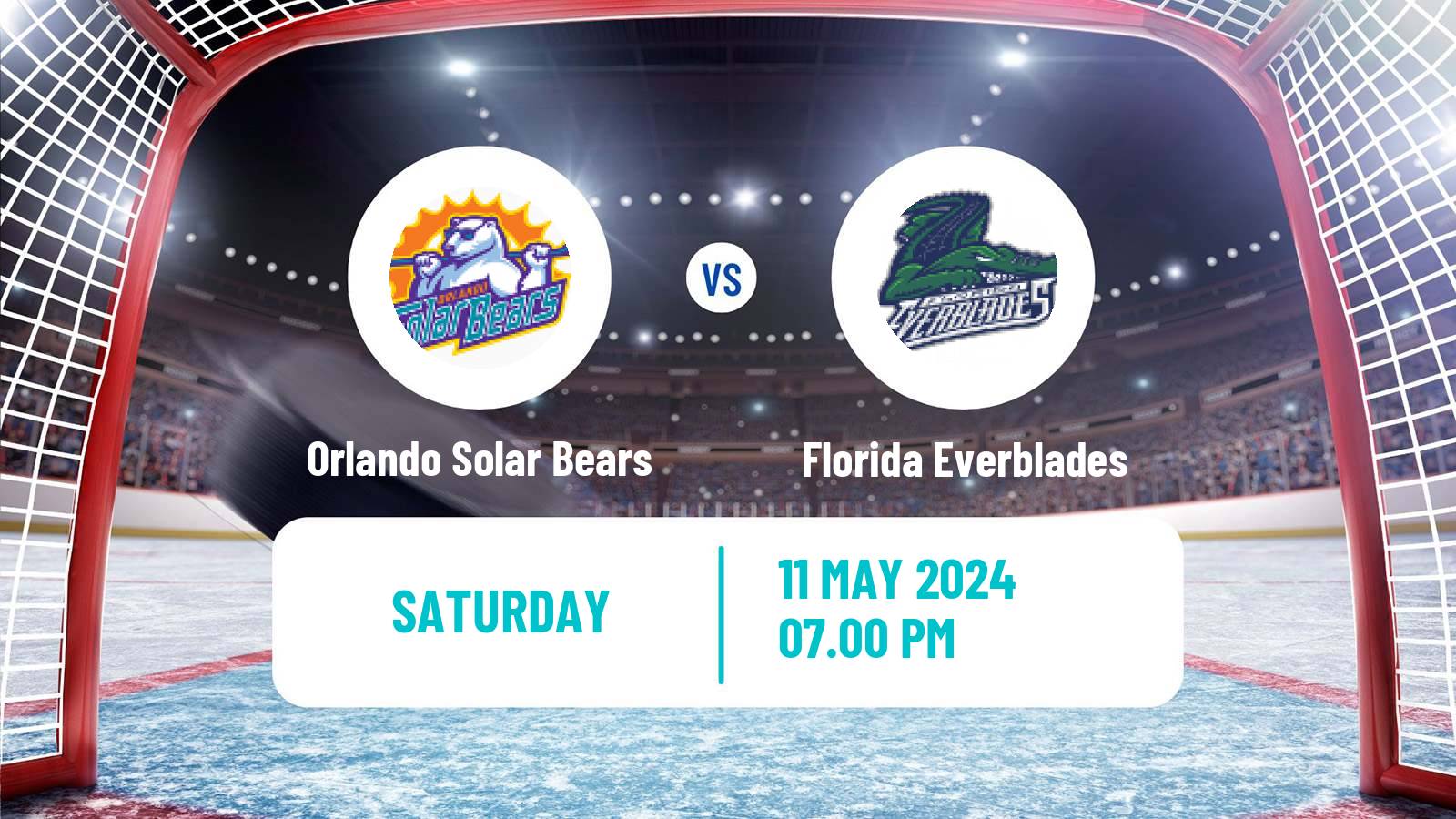 Hockey ECHL Orlando Solar Bears - Florida Everblades