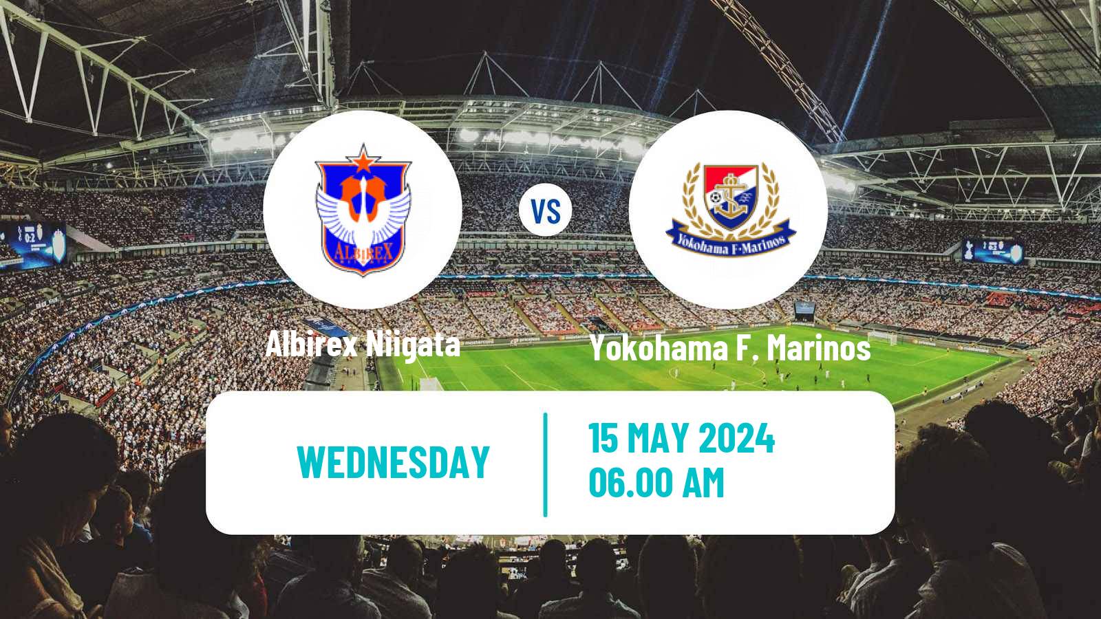 Soccer Japan J1 League Albirex Niigata - Yokohama F. Marinos