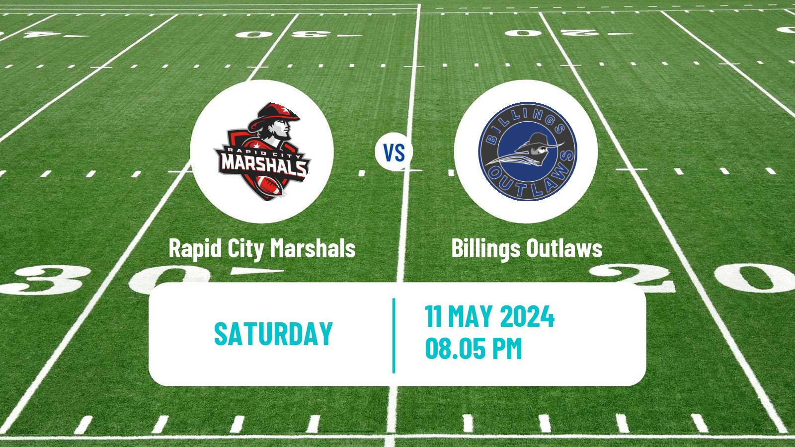 Arena football Arena Football League Rapid City Marshals - Billings Outlaws