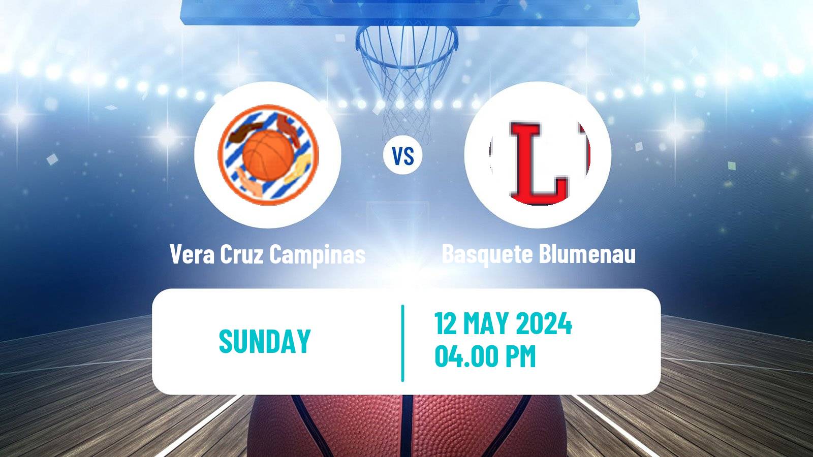 Basketball Brazilian LBF Women Vera Cruz Campinas - Basquete Blumenau