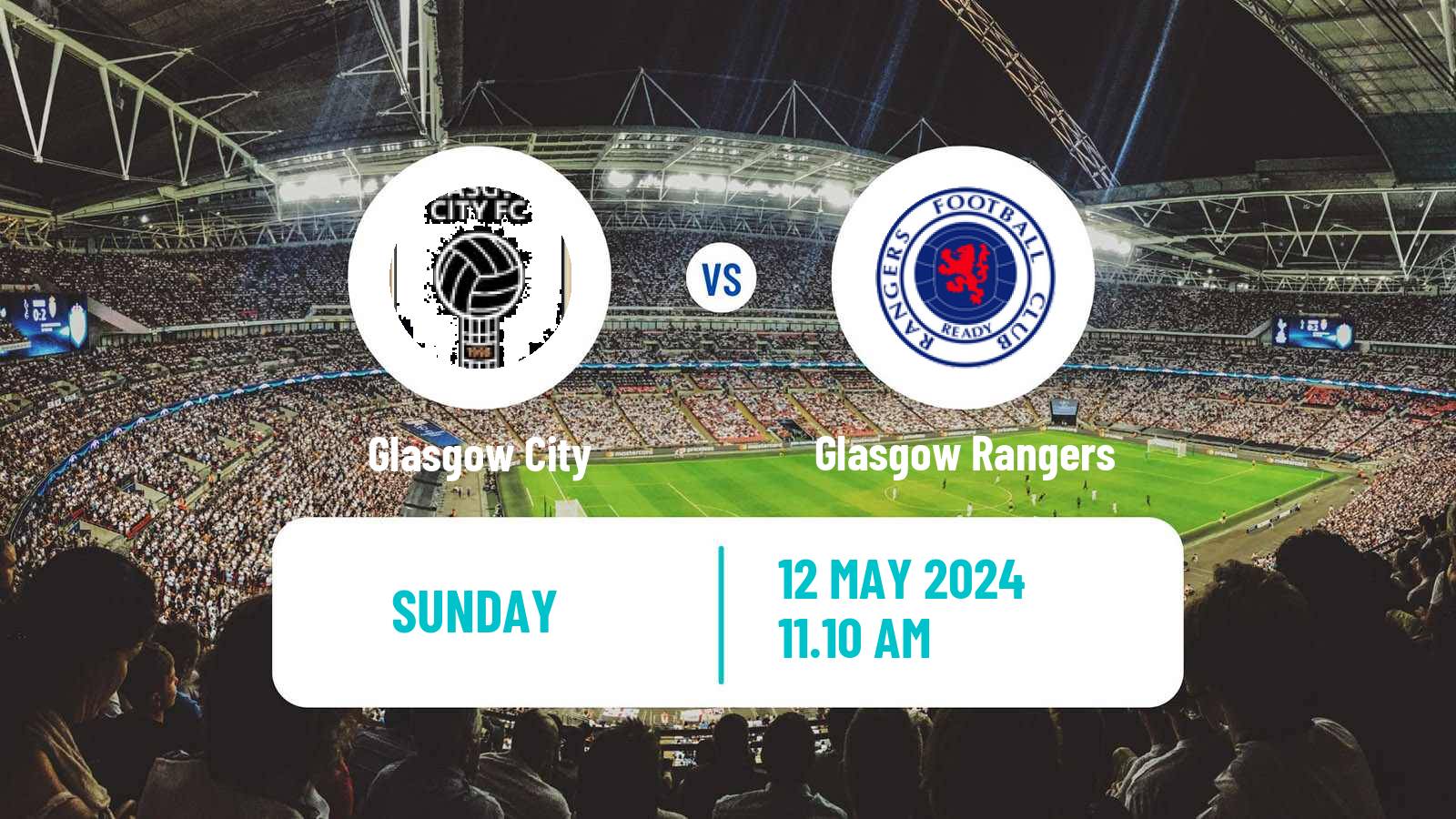 Soccer Scottish SWPL 1 Women Glasgow City - Glasgow Rangers