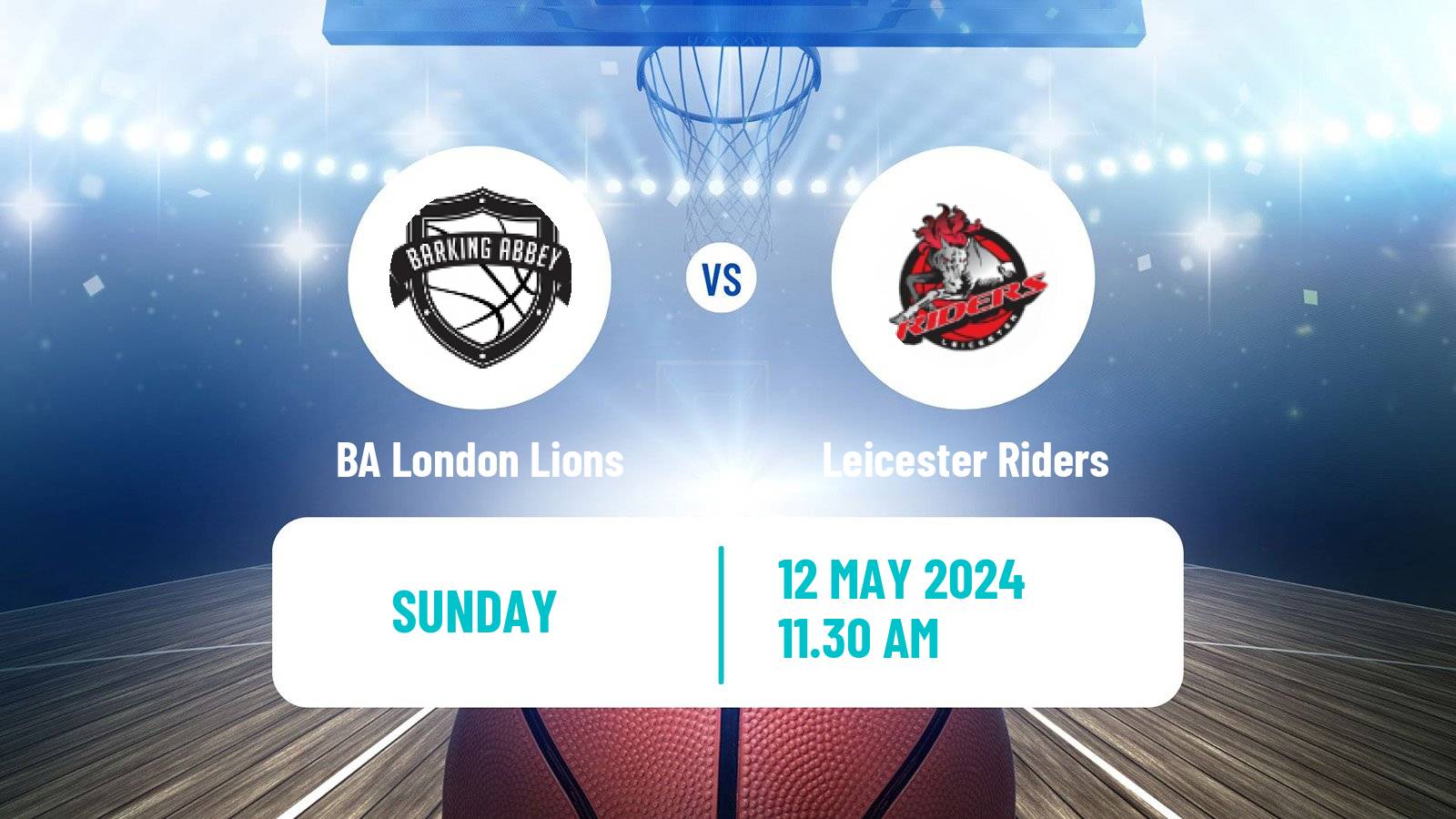 Basketball British WBBL BA London Lions - Leicester Riders