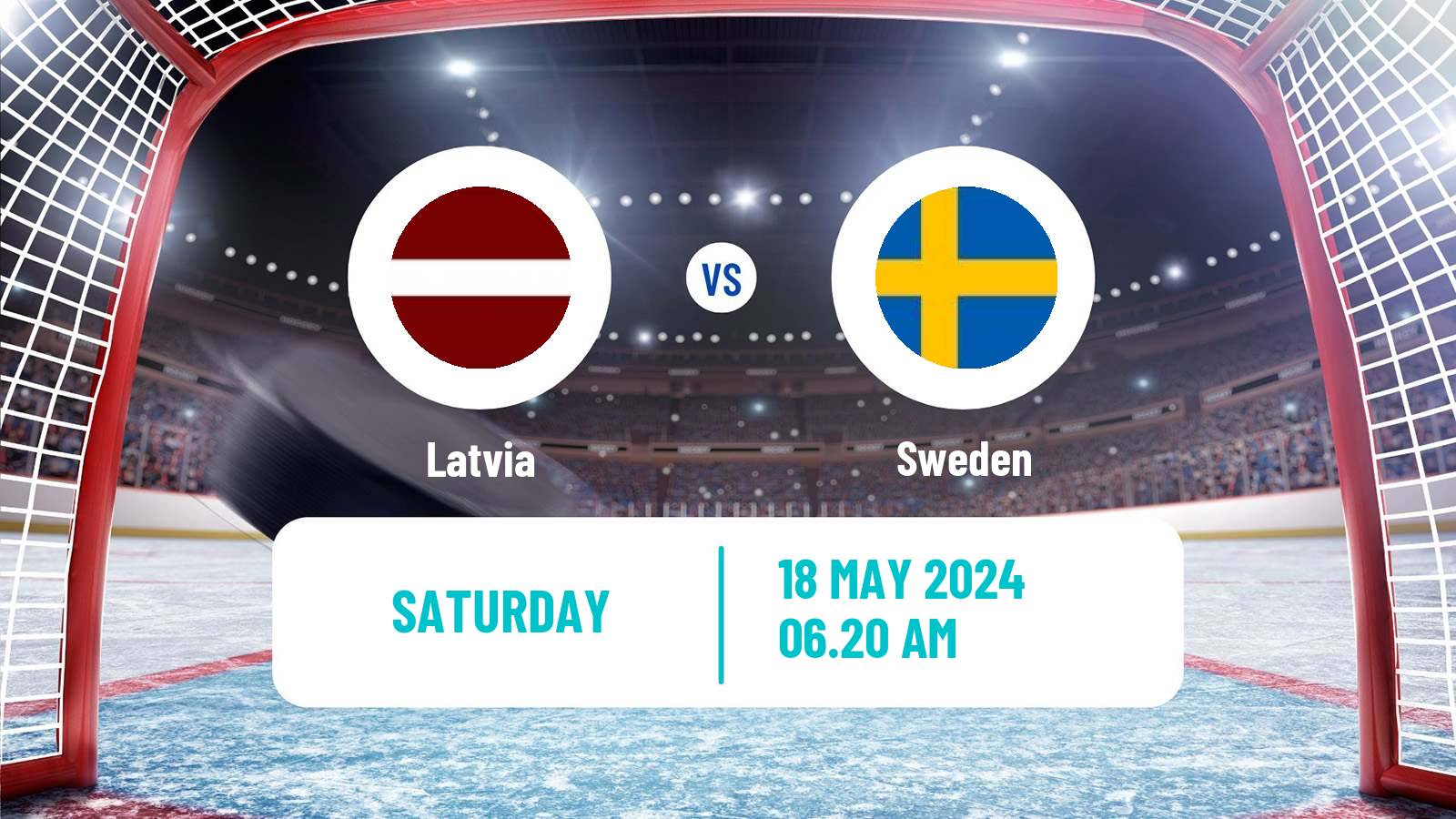Hockey IIHF World Championship Latvia - Sweden