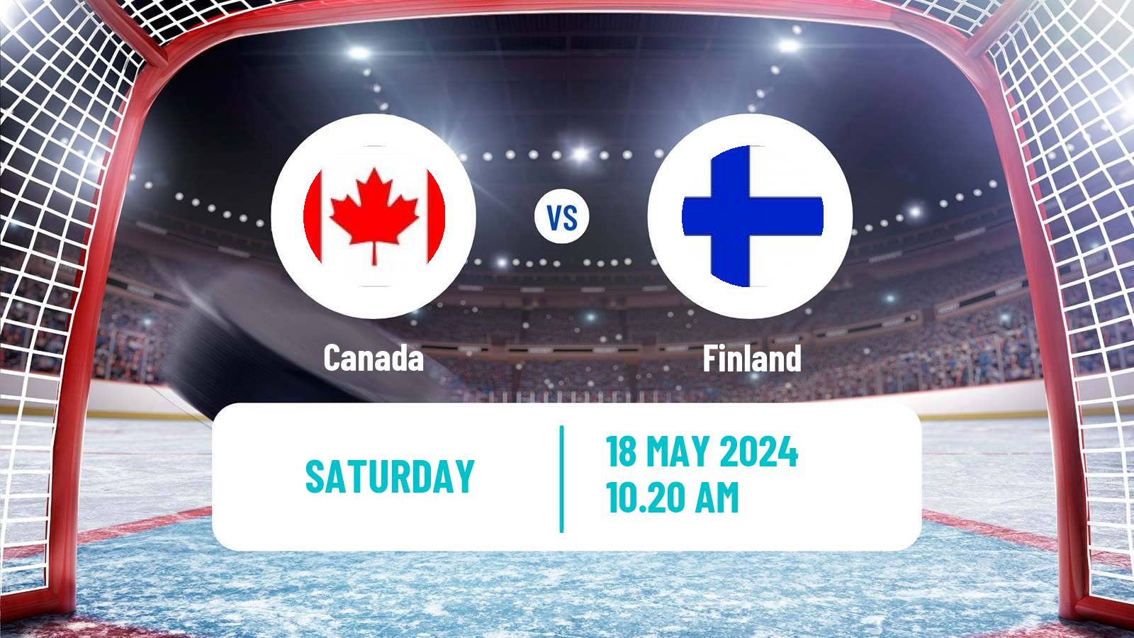 Hockey IIHF World Championship Canada - Finland