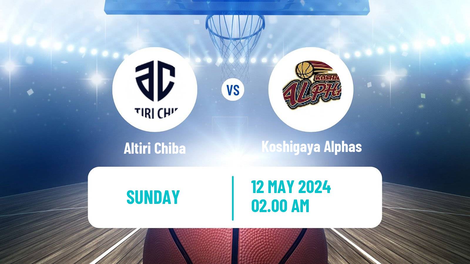 Basketball Japan B2 League Basketball Altiri Chiba - Koshigaya Alphas