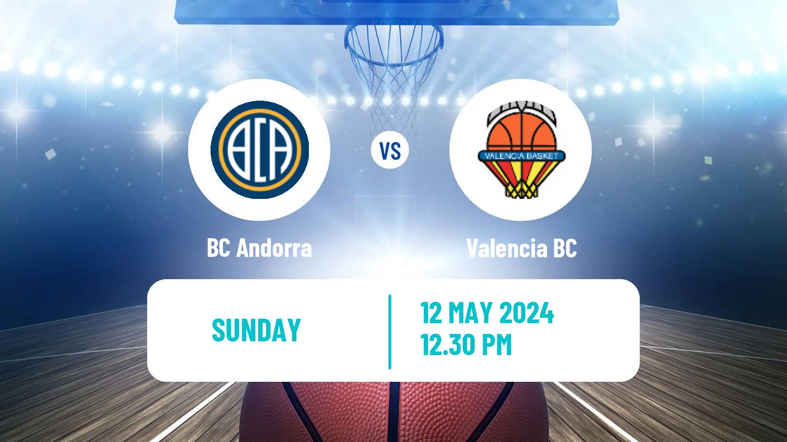Basketball Spanish ACB League BC Andorra - Valencia