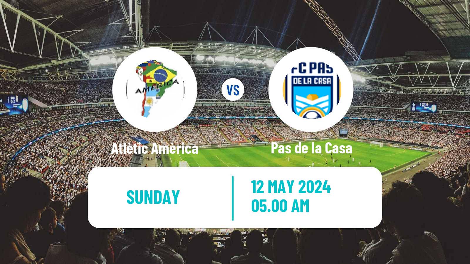 Soccer Andorra Primera Divisio Atlètic Amèrica - Pas de la Casa