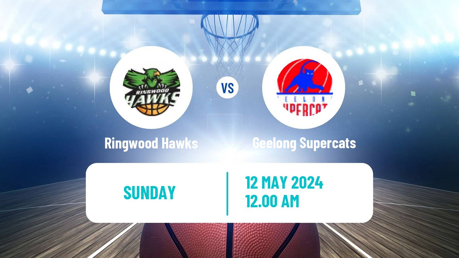 Basketball Australian NBL1 South Ringwood Hawks - Geelong Supercats