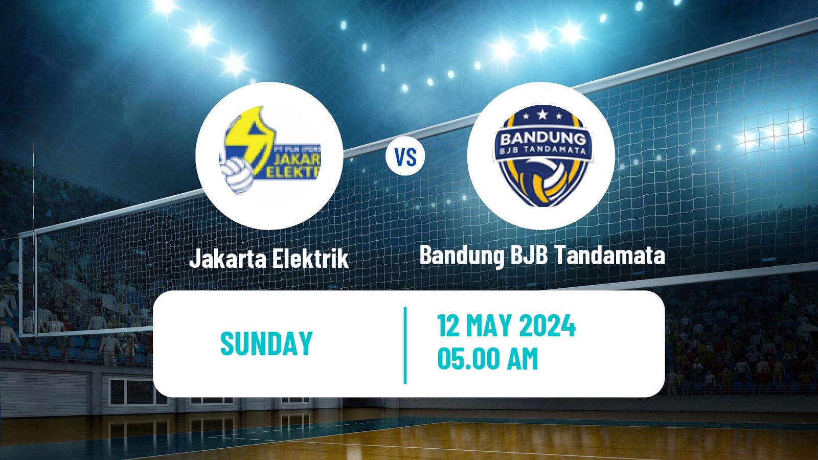 Volleyball Indonesian Proliga Volleyball Women Jakarta Elektrik - Bandung BJB Tandamata