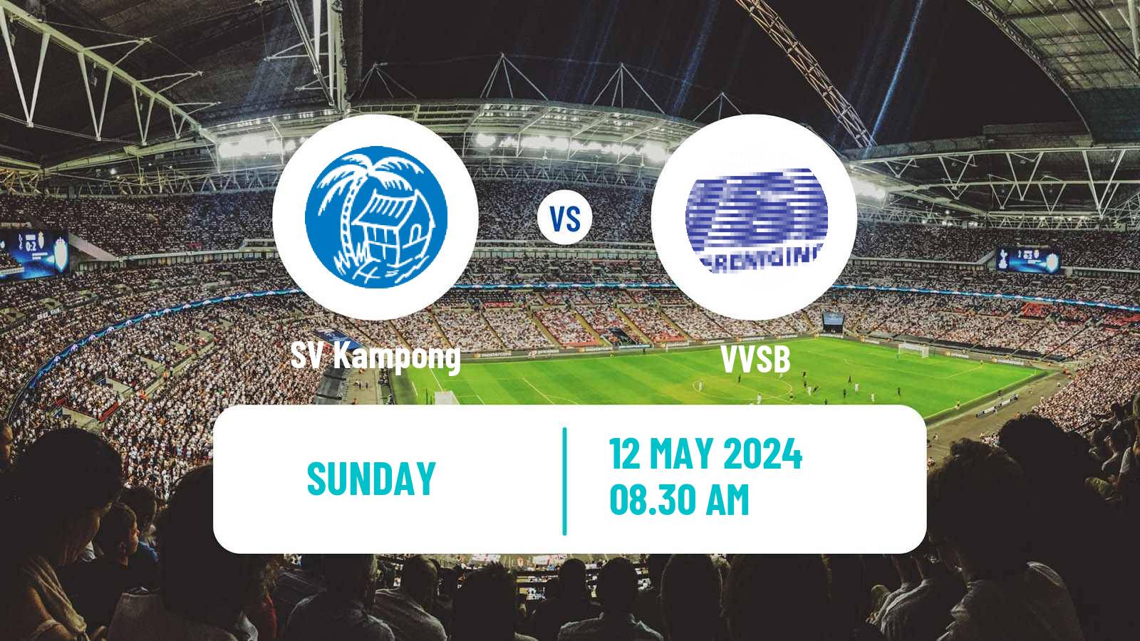 Soccer Dutch Derde Divisie Kampong - VVSB