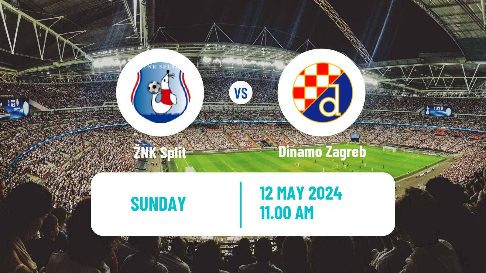 Soccer Croatian 1 HNL Women Split - Dinamo Zagreb
