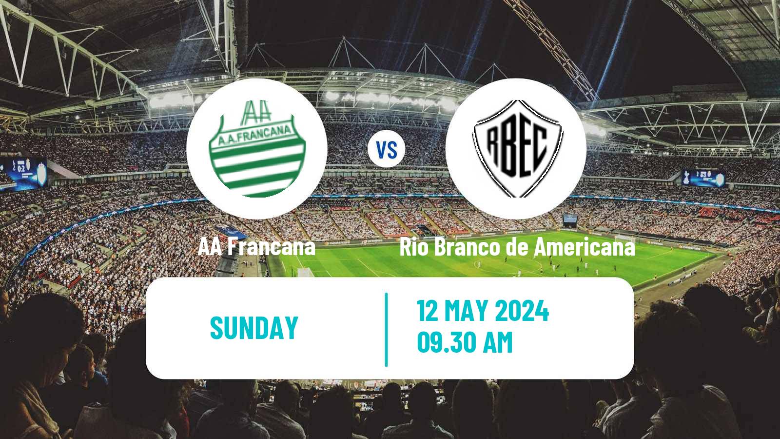 Soccer Brazilian Campeonato Paulista A4 Francana - Rio Branco de Americana