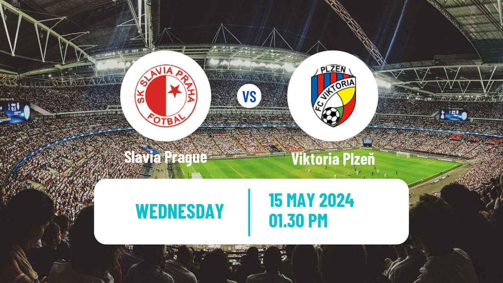 Soccer Czech 1 Liga Slavia Prague - Viktoria Plzeň