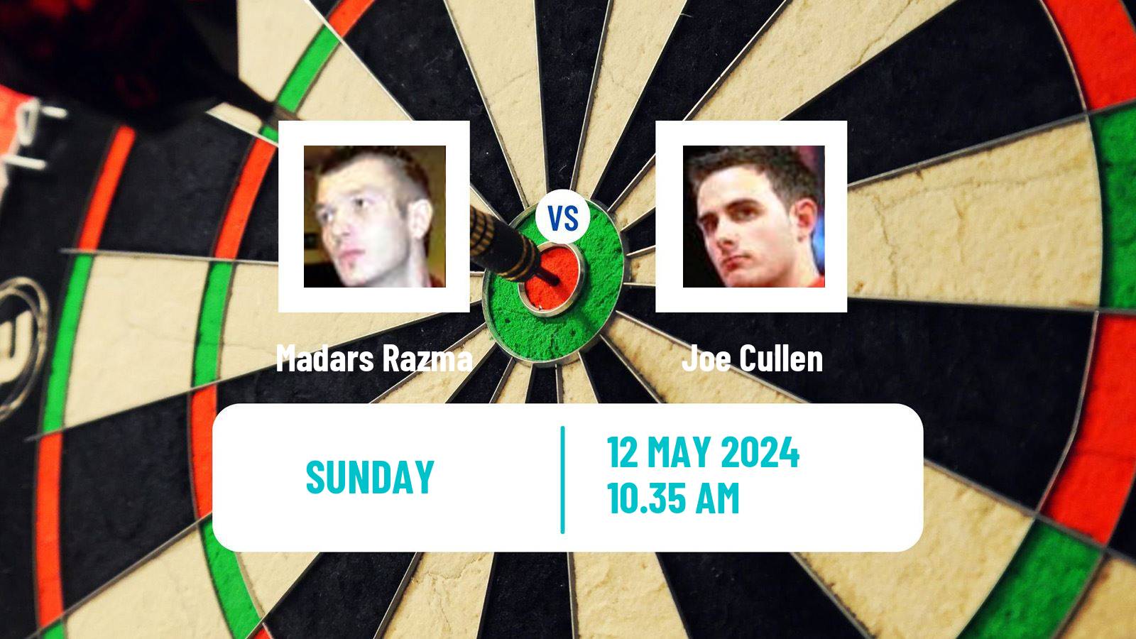 Darts European Tour 6 Madars Razma - Joe Cullen