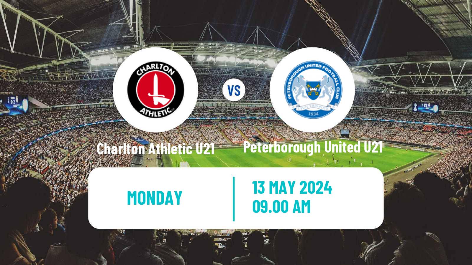 Soccer English Professional Development League Charlton Athletic U21 - Peterborough United U21