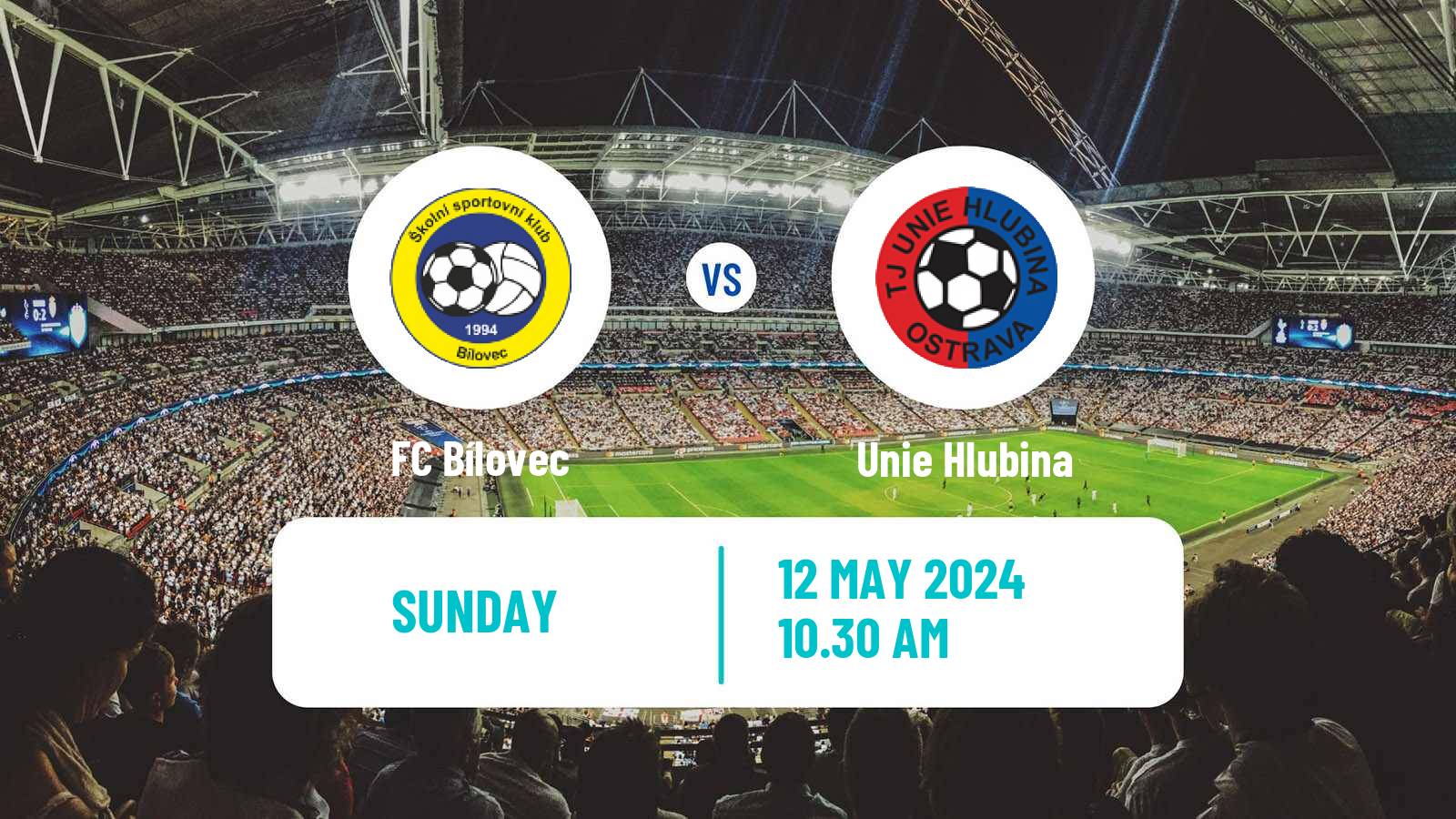 Soccer Czech Division F Bílovec - Unie Hlubina