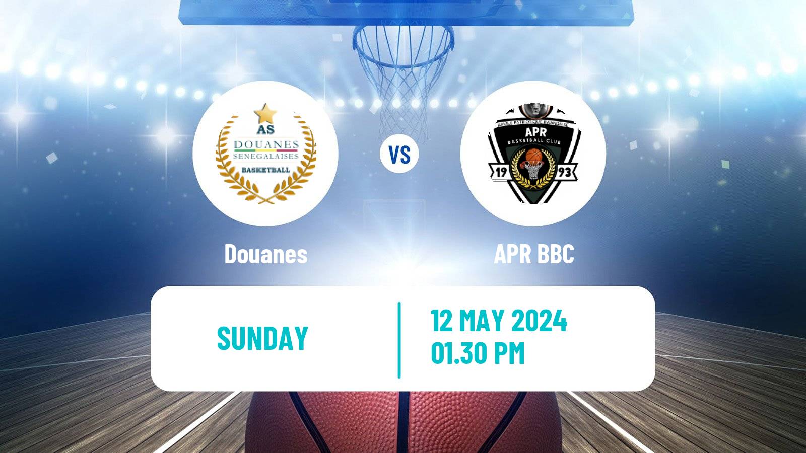 Basketball Basketball Africa League Douanes - APR