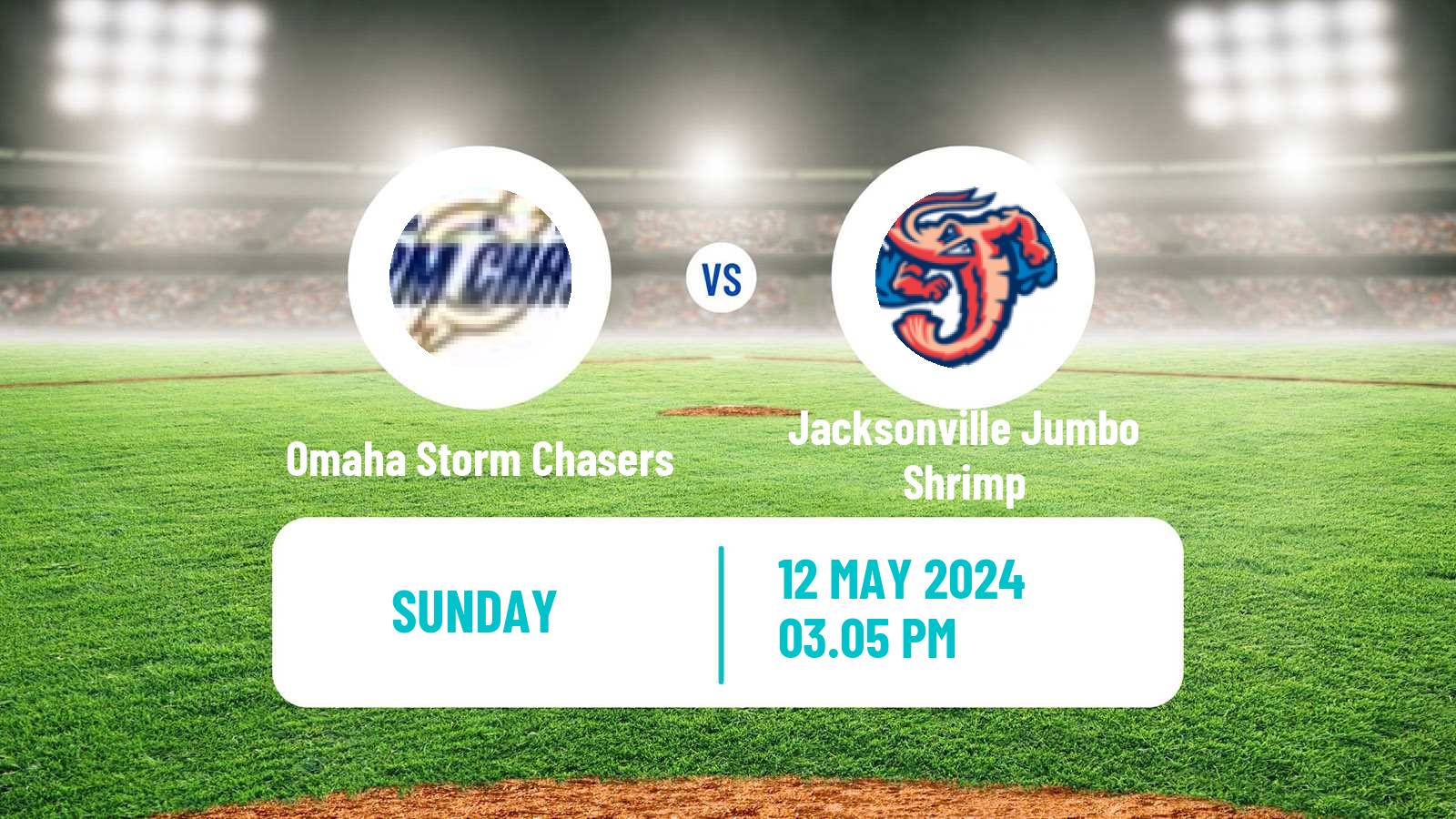 Baseball IL Omaha Storm Chasers - Jacksonville Jumbo Shrimp