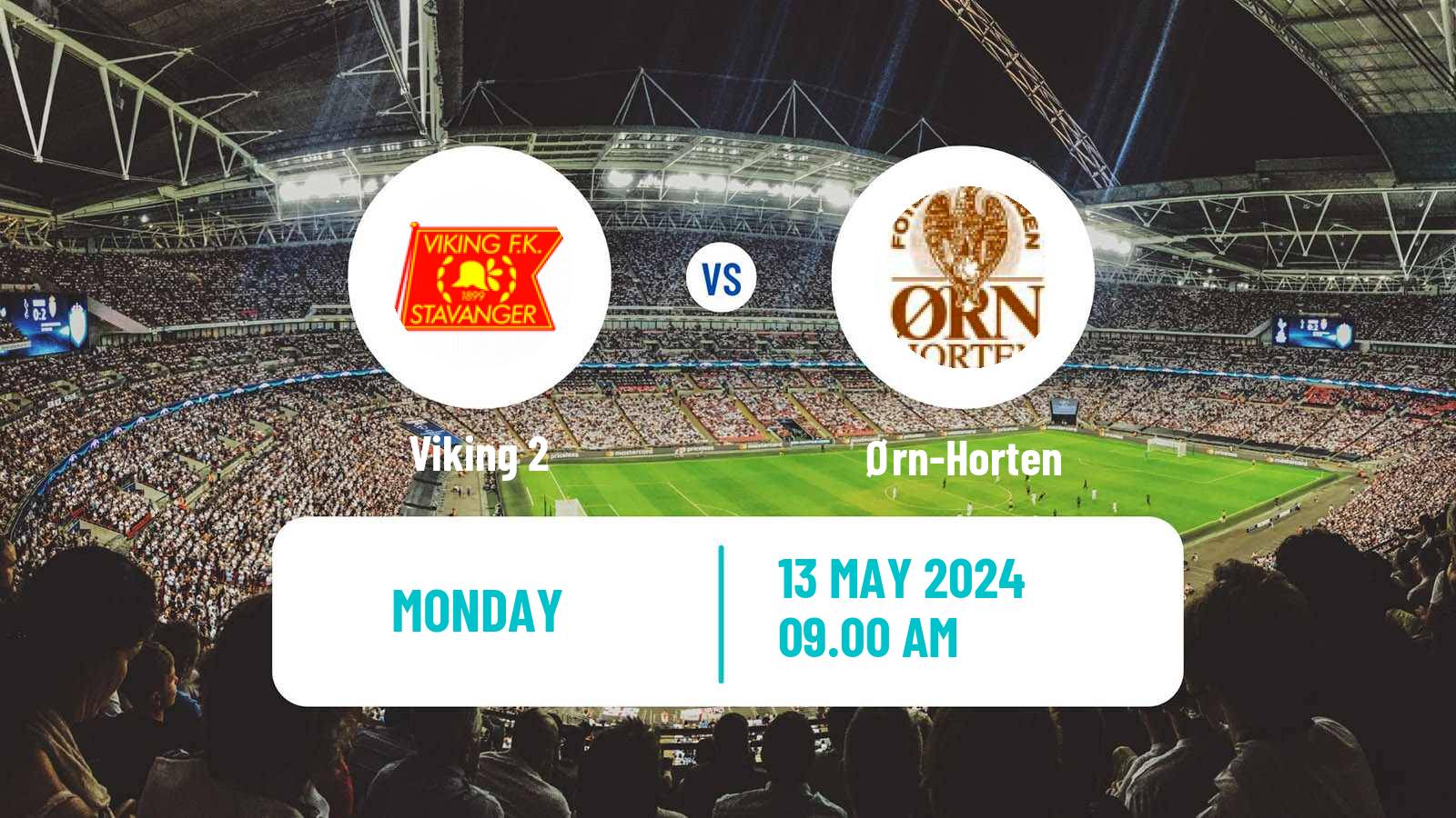 Soccer Norwegian Division 2 - Group 1 Viking 2 - Ørn-Horten