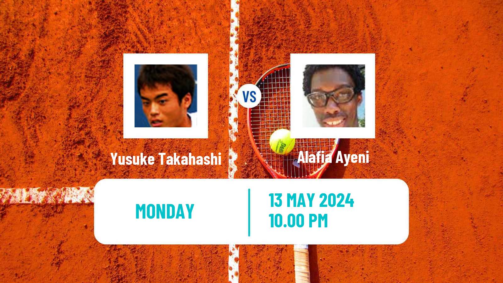 Tennis Taipei Challenger Men Yusuke Takahashi - Alafia Ayeni