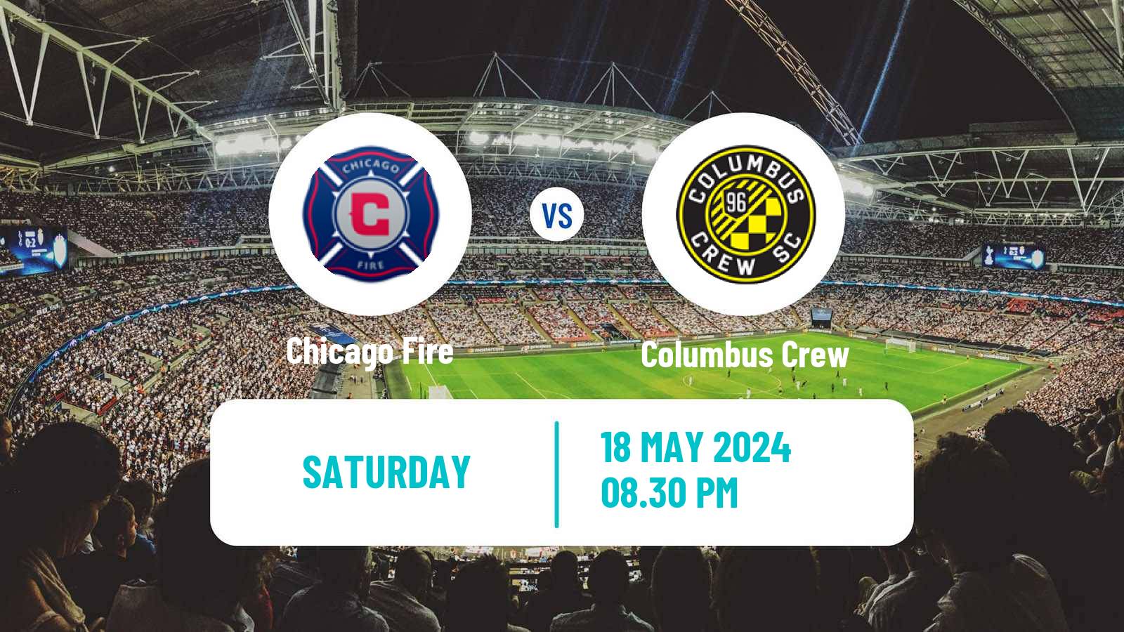 Soccer MLS Chicago Fire - Columbus Crew