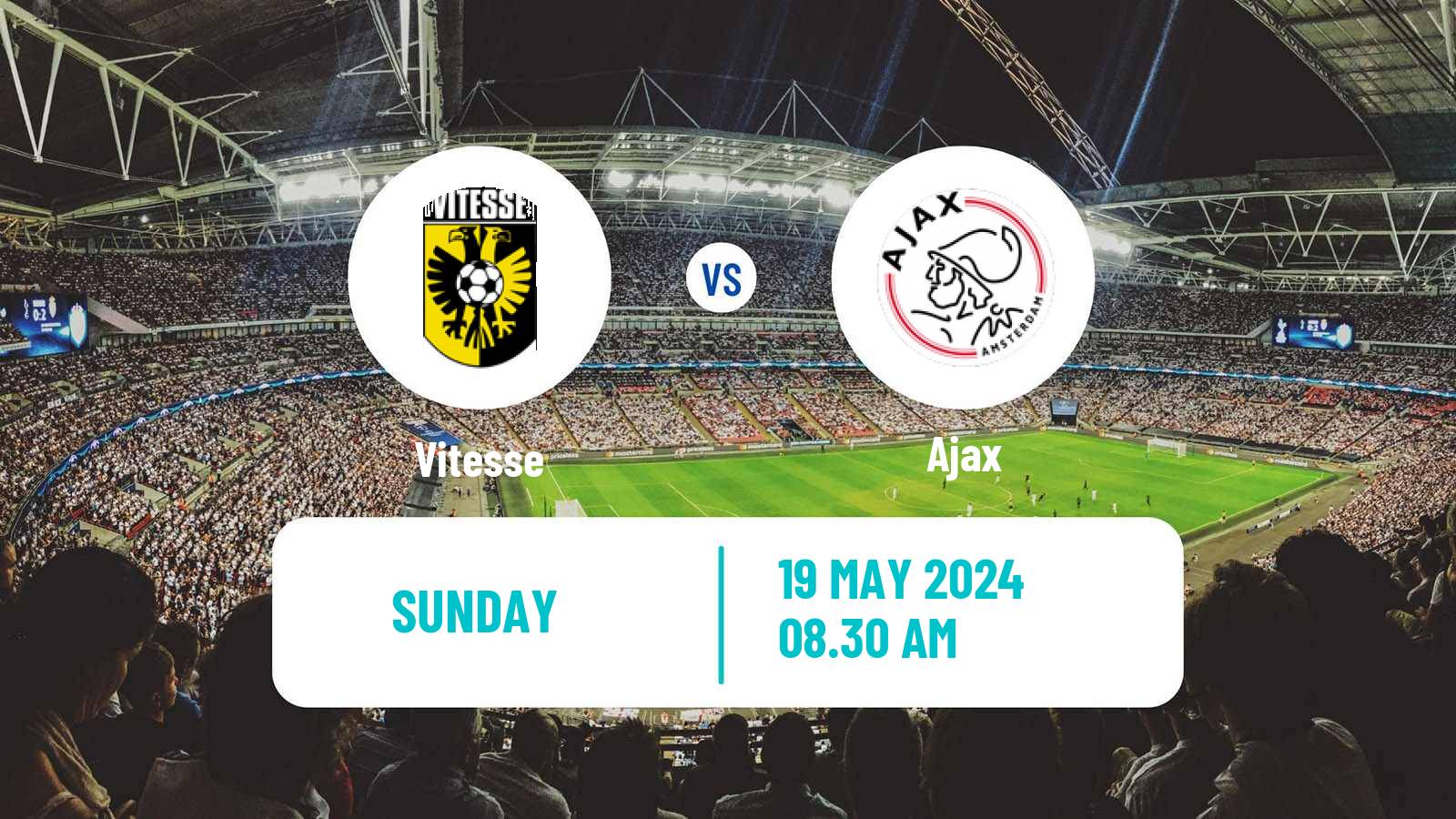 Soccer Dutch Eredivisie Vitesse - Ajax