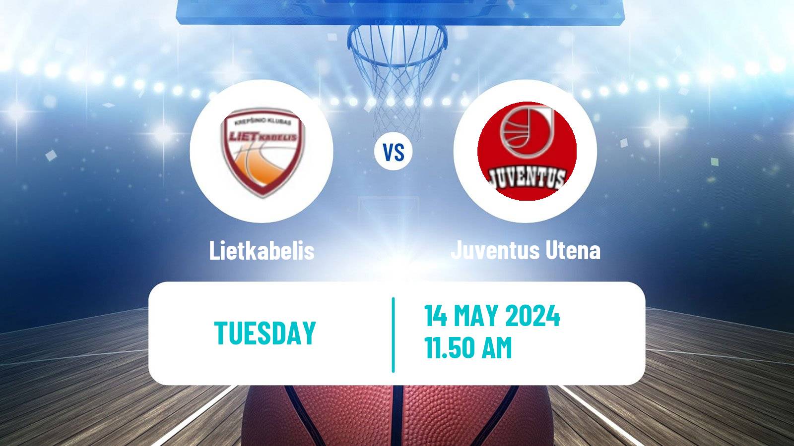 Basketball Lietuvos Krepsinio Lyga Lietkabelis - Juventus Utena