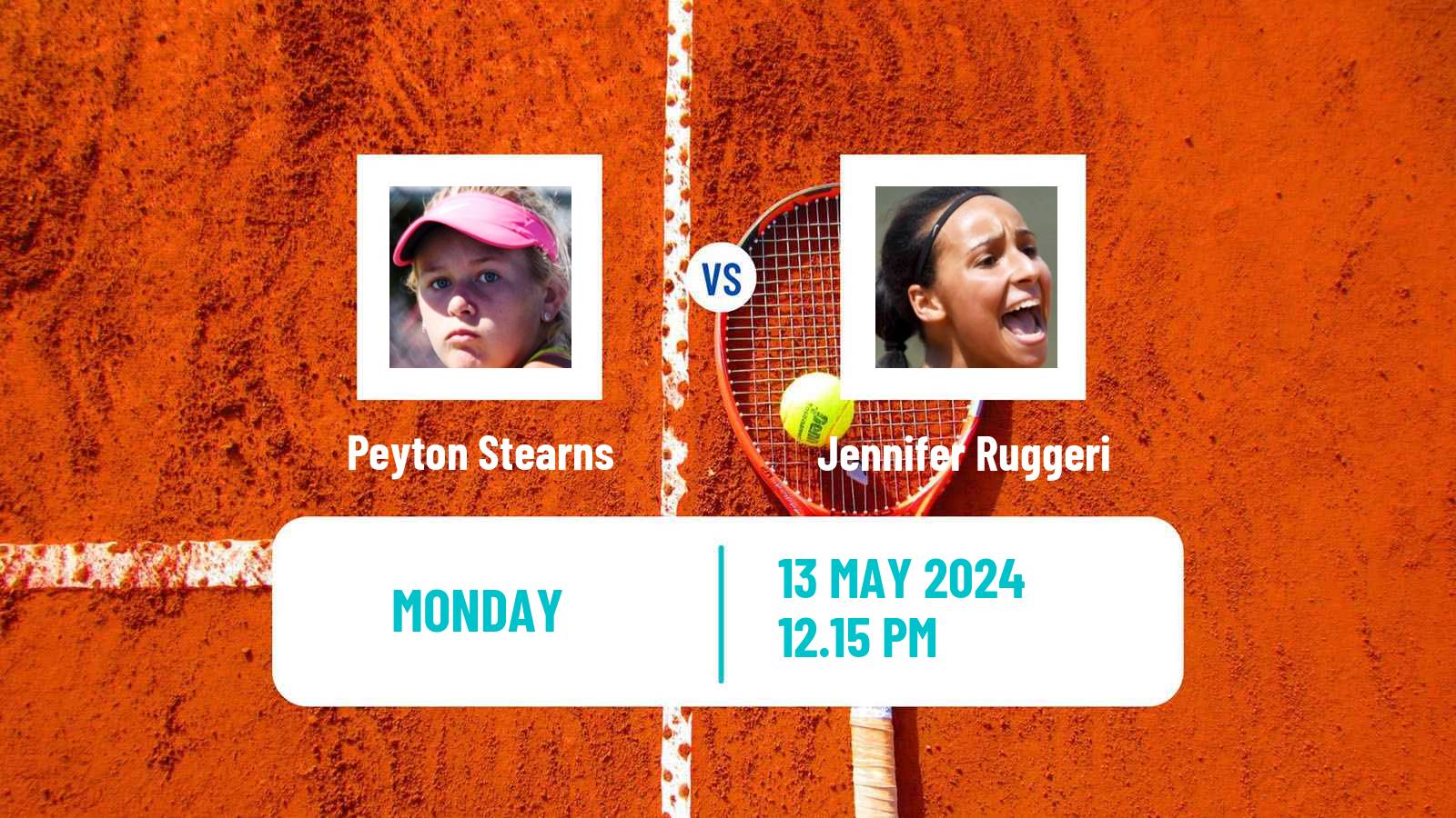 Tennis Parma Challenger Women 2024 Peyton Stearns - Jennifer Ruggeri
