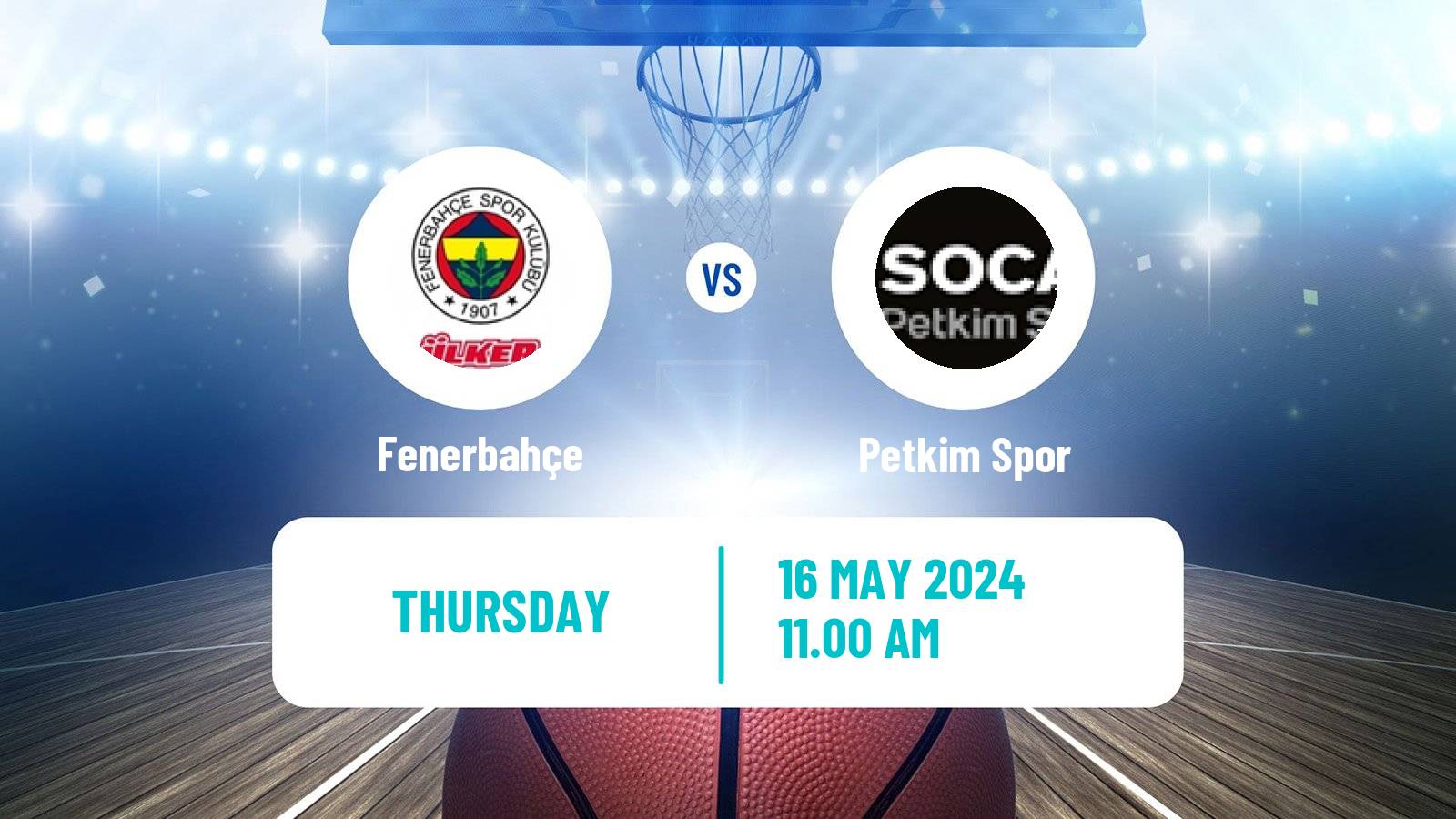 Basketball Turkish Basketball Super Ligi Fenerbahçe - Petkim Spor