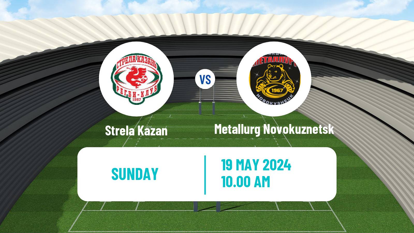 Rugby union Russian Premier League Rugby Strela Kazan - Metallurg Novokuznetsk