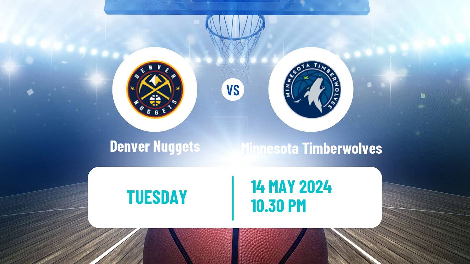 Basketball NBA Denver Nuggets - Minnesota Timberwolves