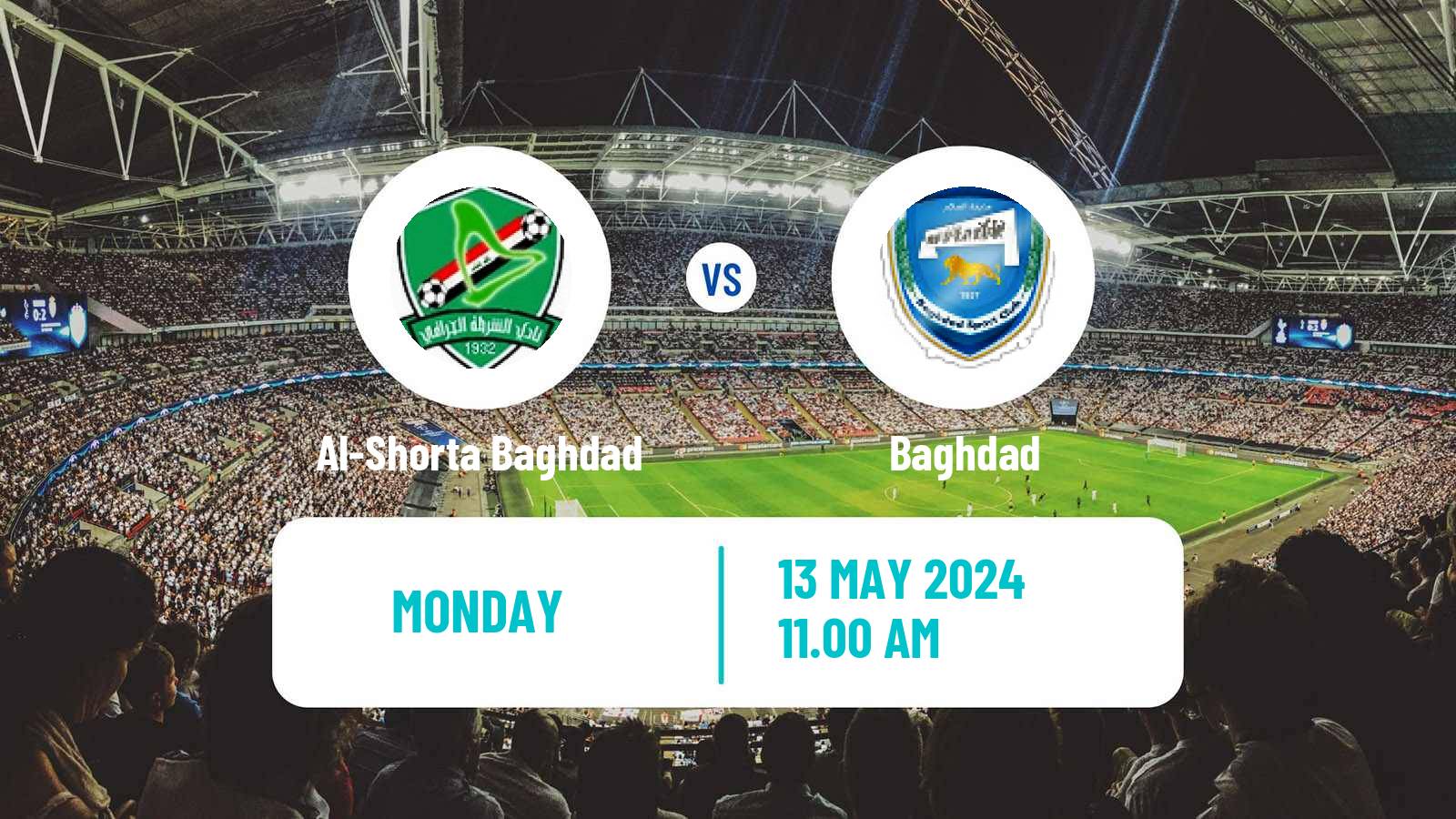 Soccer Iraqi Premier League Al-Shorta Baghdad - Baghdad