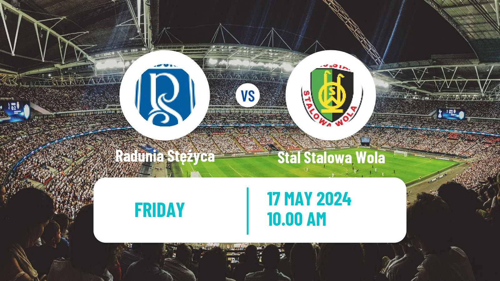 Soccer Polish Division 2 Radunia Stężyca - Stal Stalowa Wola