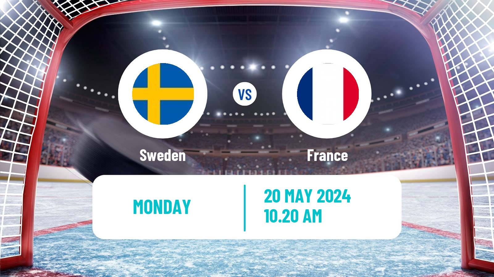 Hockey IIHF World Championship Sweden - France