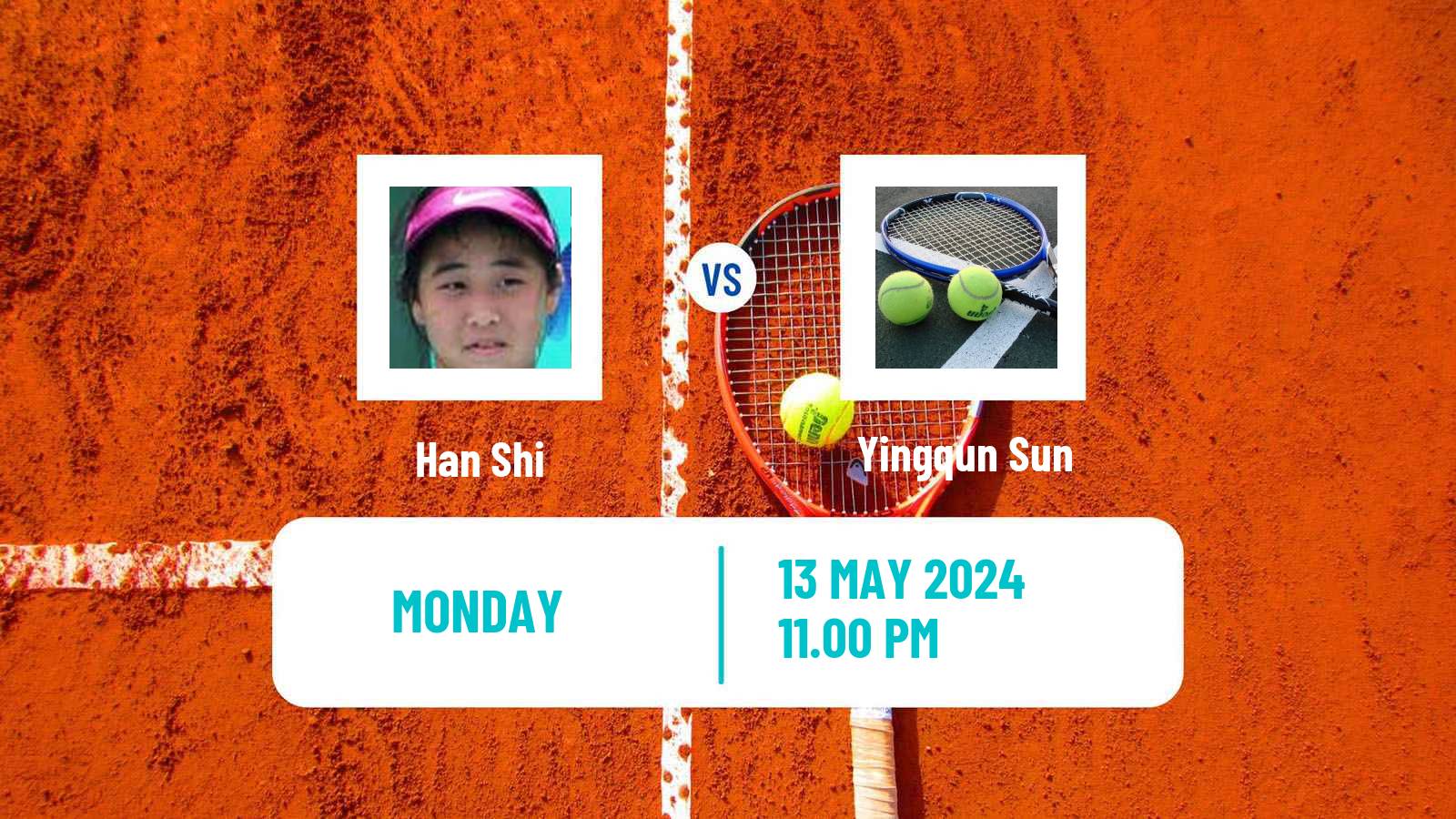 Tennis ITF W50 Anning Women 2024 Han Shi - Yingqun Sun