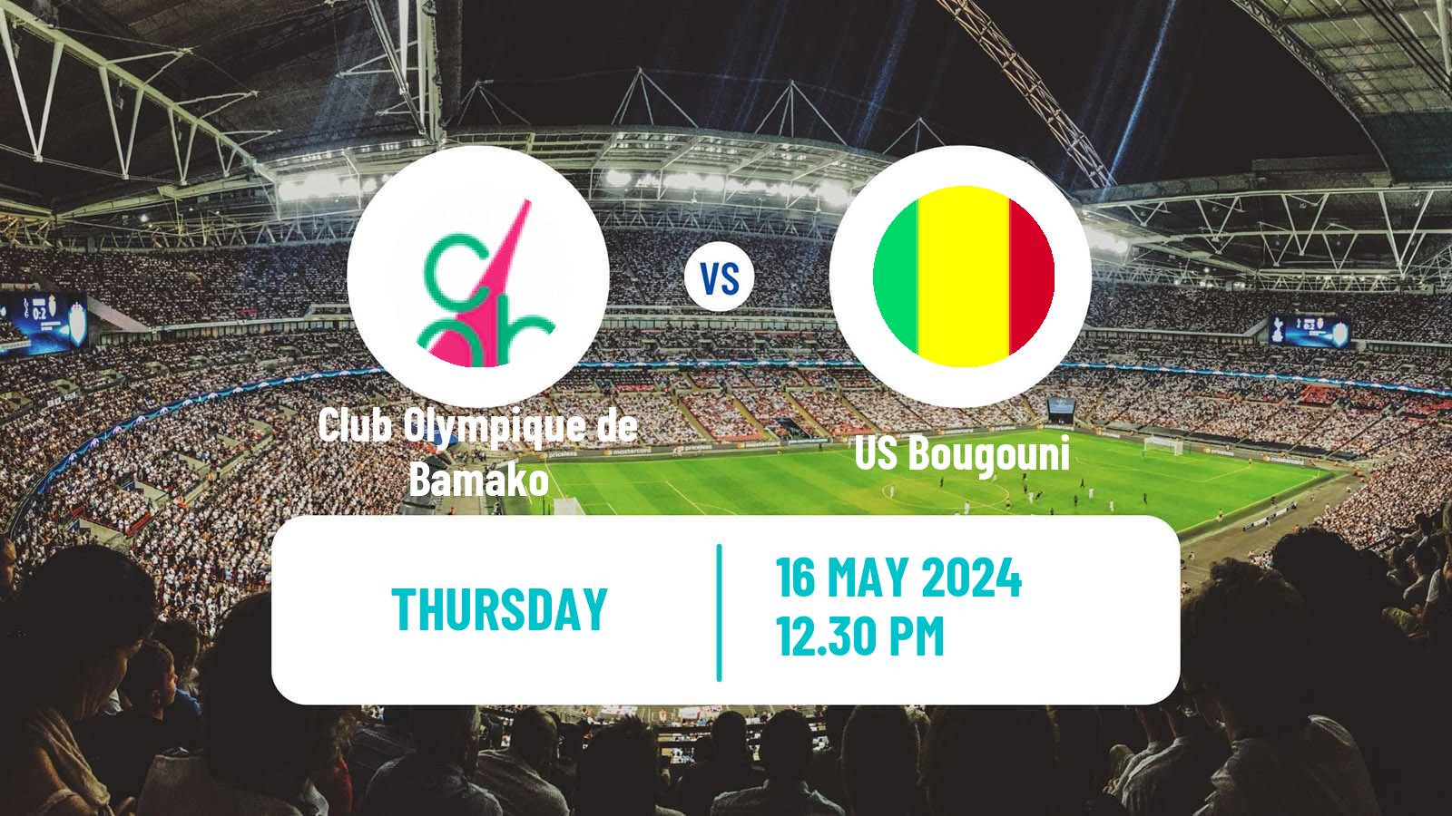 Soccer Malian Première Division Club Olympique de Bamako - Bougouni