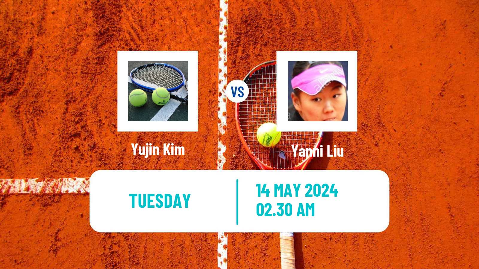 Tennis ITF W15 Toyama Women 2024 Yujin Kim - Yanni Liu