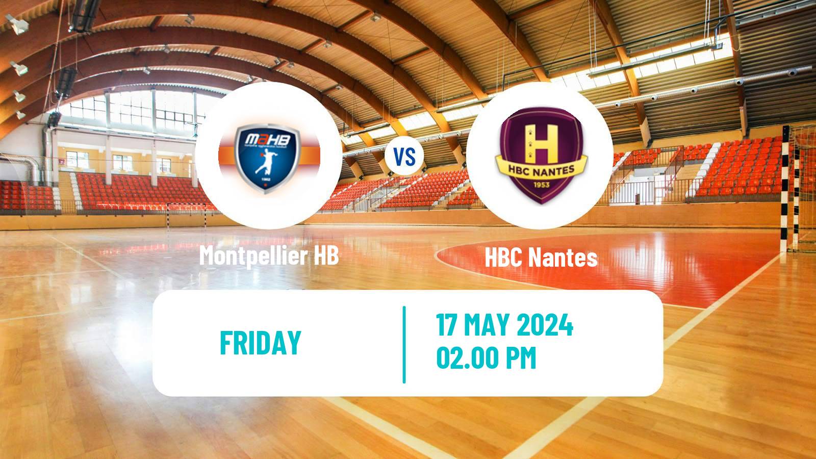 Handball French Starligue Handball Montpellier HB - HBC Nantes
