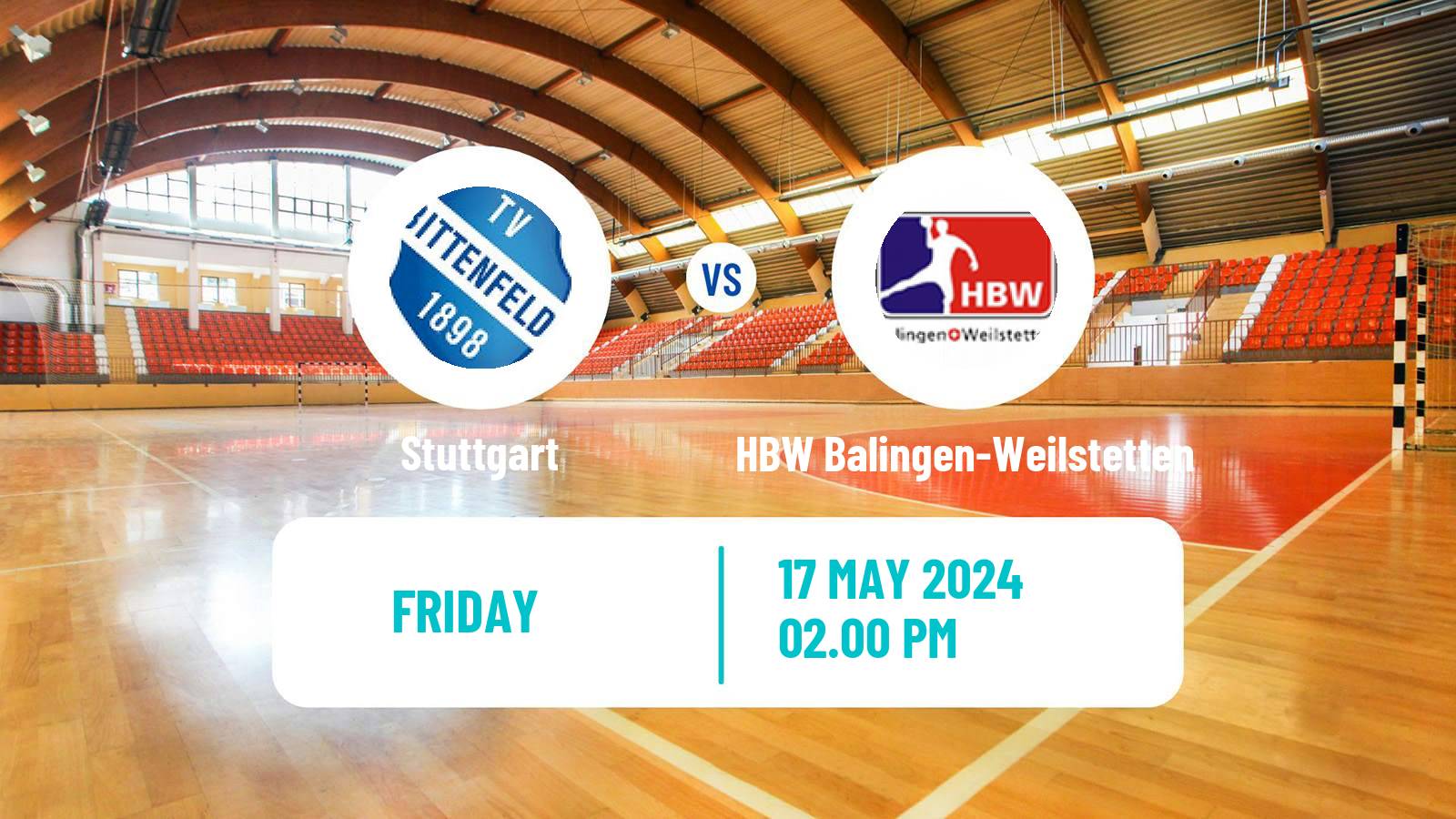 Handball German Bundesliga Handball Stuttgart - HBW Balingen-Weilstetten