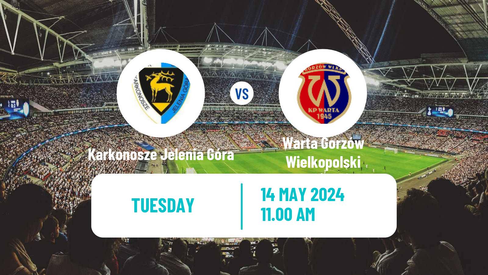 Soccer Polish Division 3 - Group III Karkonosze Jelenia Góra - Warta Gorzów Wielkopolski