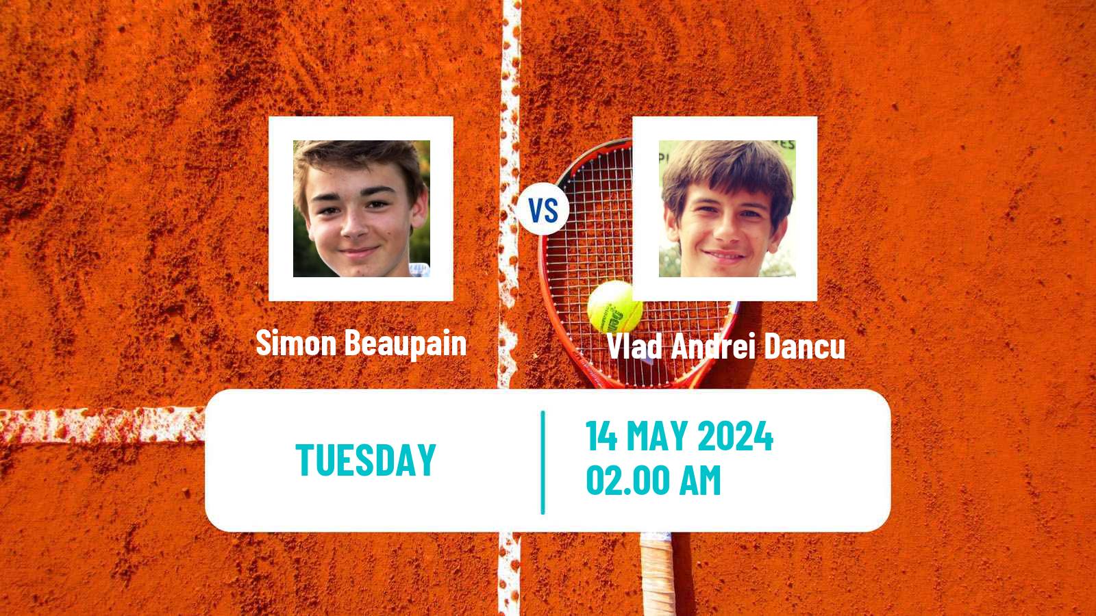 Tennis ITF M15 Bucharest 2 Men Simon Beaupain - Vlad Andrei Dancu